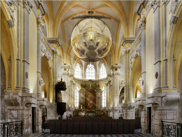 Lustre acoustique Chapelle Corneille (Rouen)