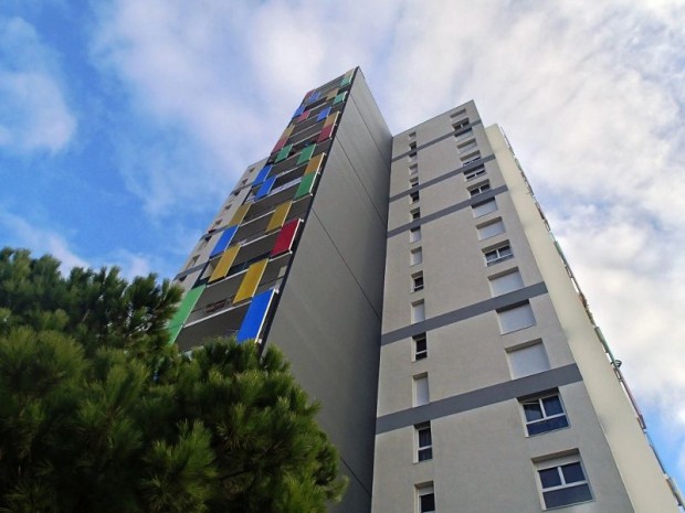Réhabilitation à Nice dans le quartier des Moulins des bâtiments 31/32 (212 logements et locaux divers) et Résidentialisation des bâtiments 31/32