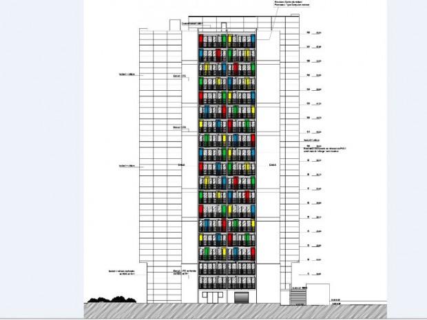 Réhabilitation à Nice dans le quartier des Moulins des bâtiments 31/32 (212 logements et locaux divers) et Résidentialisation des bâtiments 31/32