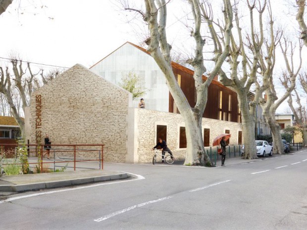 Bureaux des services techniques d'une mairie