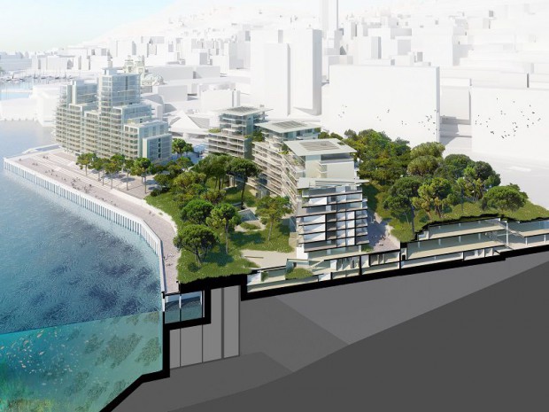 Extension en mer Monaco