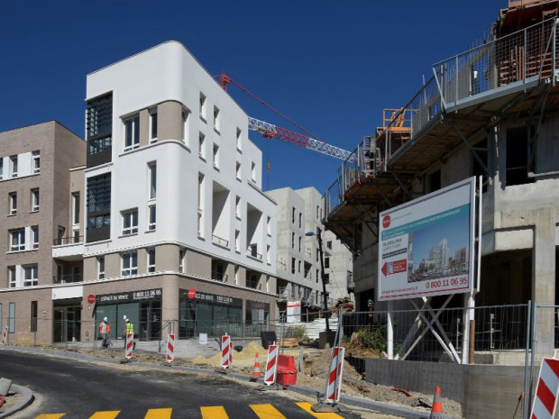 Etat d'avancement des projets dédiés à l'éco-quartier de Louvres et Puiseux-en-France (EPA Plaine de France) conçu et coordonnée par l'atelier d'architecte Roland Castro-Sophie Denissof et associés.