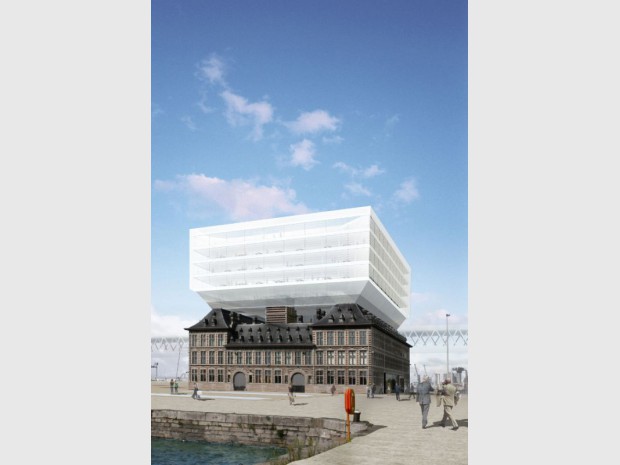 Projet de la Maison portuaire de l'agence Kempe Hill