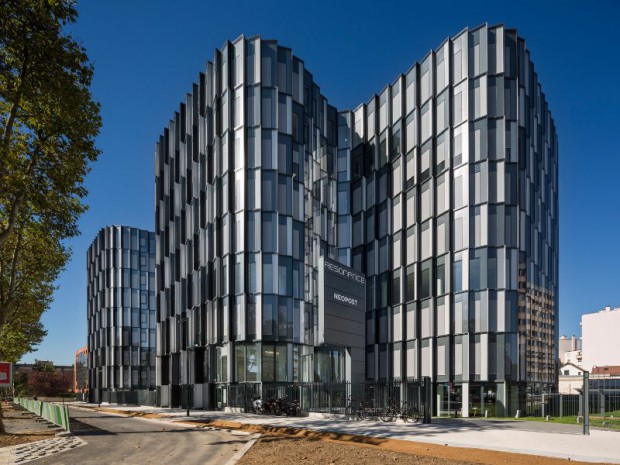 Livraison de l'immeuble de bureaux ''Resonance" à Bagneux