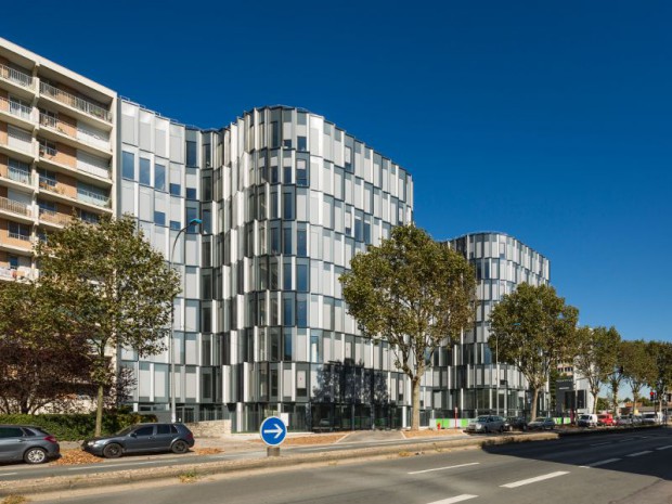 Livraison de l'immeuble de bureaux ''Resonance" à Bagneux