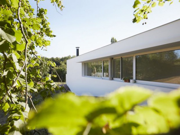 Une villa toulousaine d'une blancheur éclatante 