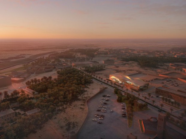 Zaha Hadid Centre administratif du Musée du patrimoine à Diriyah