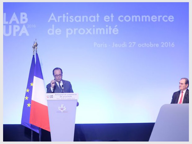 Discours de François Hollande au ''LAB UPA'' 2016 congrès annuel de l'UPA  