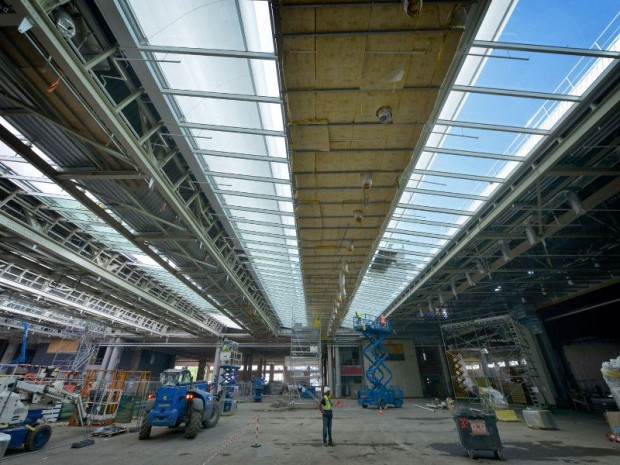 Rénovation en profondeur au Pavillon 7 du parc des expositions de Paris