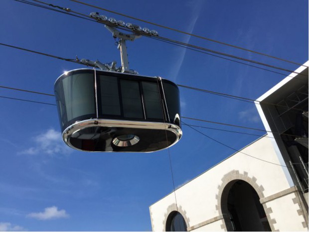 Brest met en service le premier téléphérique urbain de France