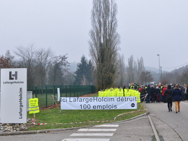 Manifestation LafargeHolcim