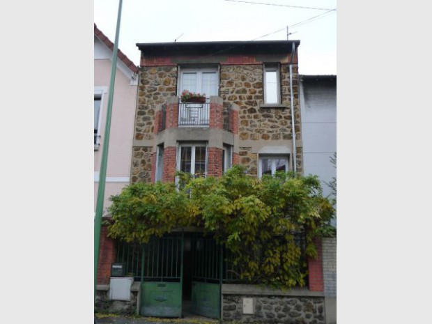 Une maison citadine en région parisienne 