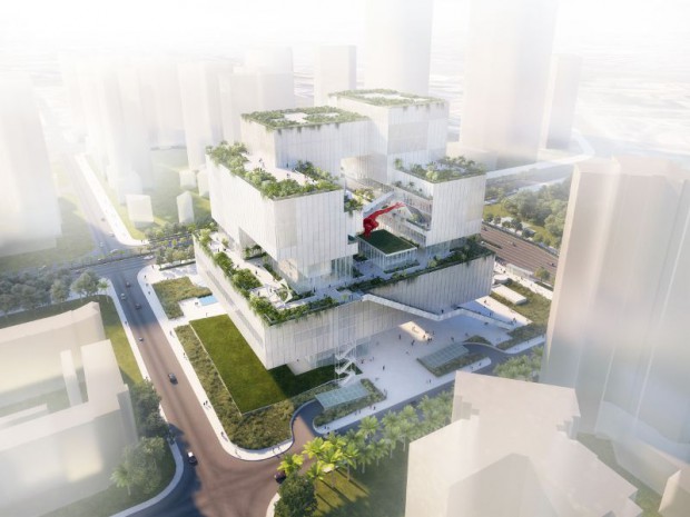 Centre culturel de Shenzhen en Chine