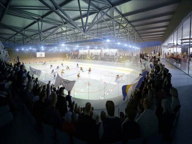 Réalisation de la patinoire de Dunkerque prévue pour 2019