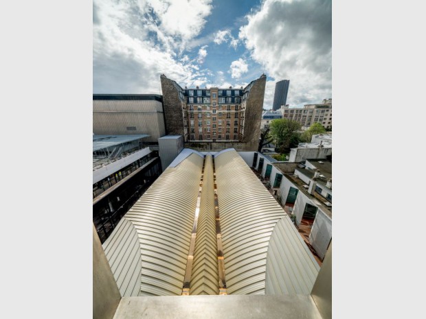 Livraison définitive du Learning Center de la faculté Paris II Panthéon Assas, Paris, 6ème, réalisé par Alain Sarfati Architecture