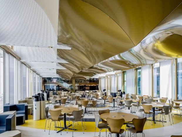 Livraison définitive du Learning Center de la faculté Paris II Panthéon Assas, Paris, 6ème, réalisé par Alain Sarfati Architecture