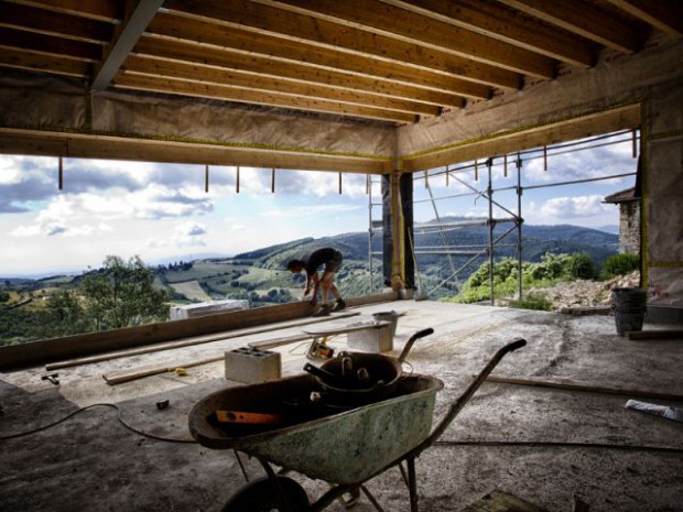 Là-haut sur la colline...