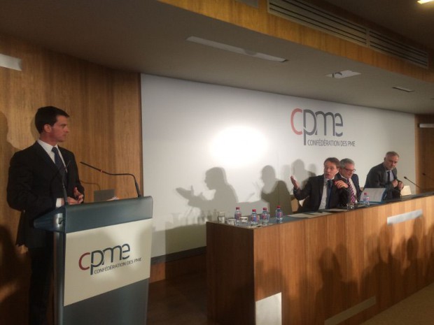 Manuel Valls à la CPME