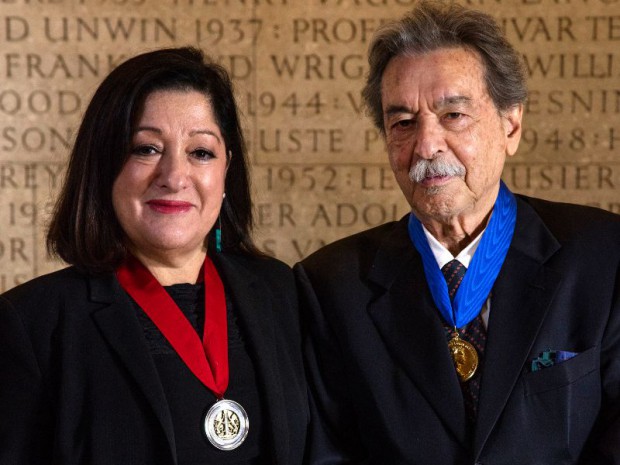 Paulo Mendes da Rocha et Jane Duncan