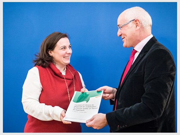 REmise du rapport annuel de la Commission nationale de l'aménagement, de l'urbanisme et du foncier (CNAUF) sur la mobilisation du foncier public 