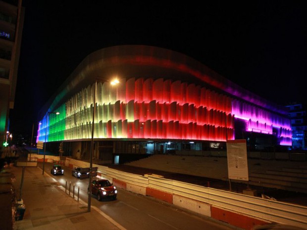 U Arena à Nanterre (Hauts-de-Seine) 