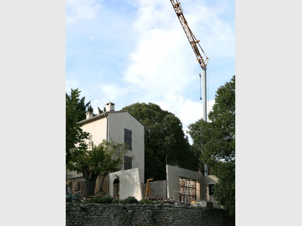 Réalisation-extension d'un mazet, un petit mas provençal dans le Gard