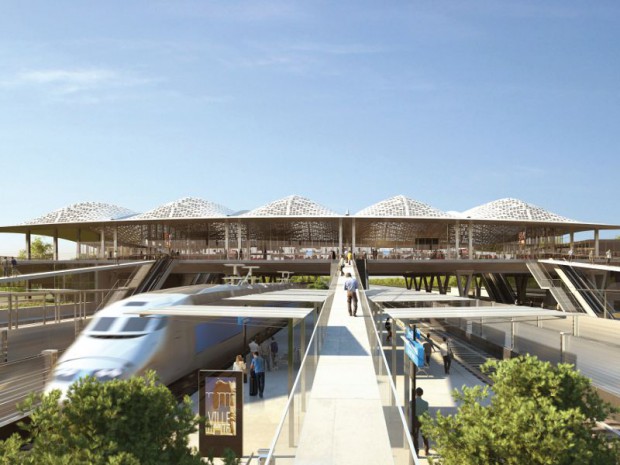 Future gare de Montpellier