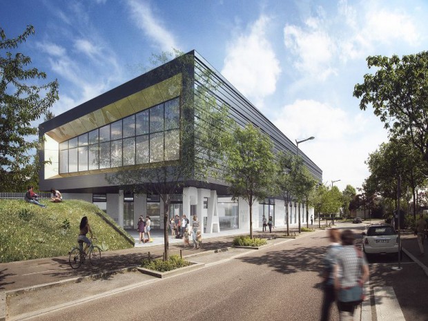 Le futur CFA à Rouen réalisé par l'agence CBA Architecture
