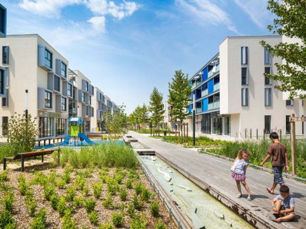 Renouvellement urbain du quartier de Beaulieu à Chartres (Eure-et-Loir)