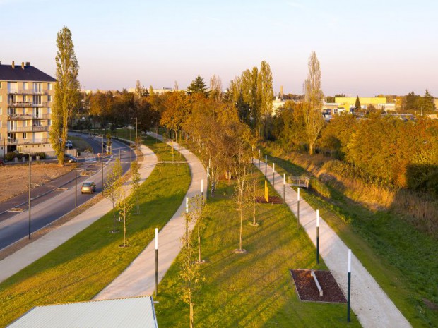 Renouvellement urbain du quartier de Beaulieu à Chartres (Eure-et-Loir)