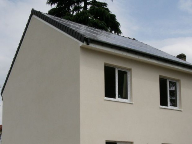 Un système de panneaux photovoltaïques
