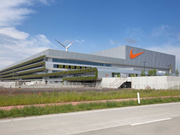 Nike European Logistics Campus à Ham, Belgique 