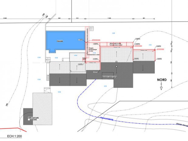 Rénovation maison individuelle avec structure bois