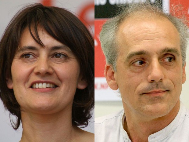 Nathalie Arthaud & Philippe Poutou