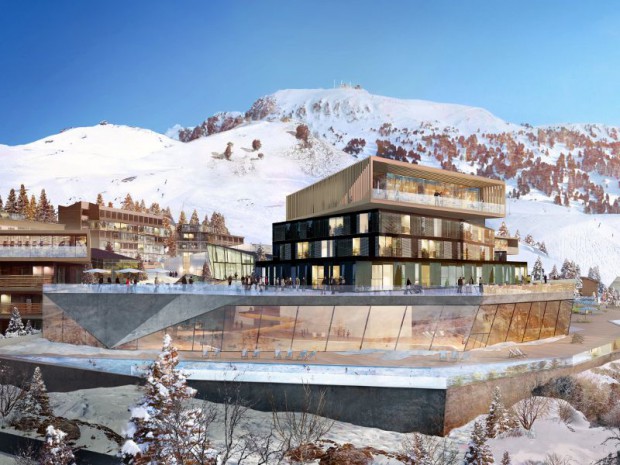 La station de ski alpine Chamrousse (Isère) dévoile au Mipim son projet de rénovation énergétique. 