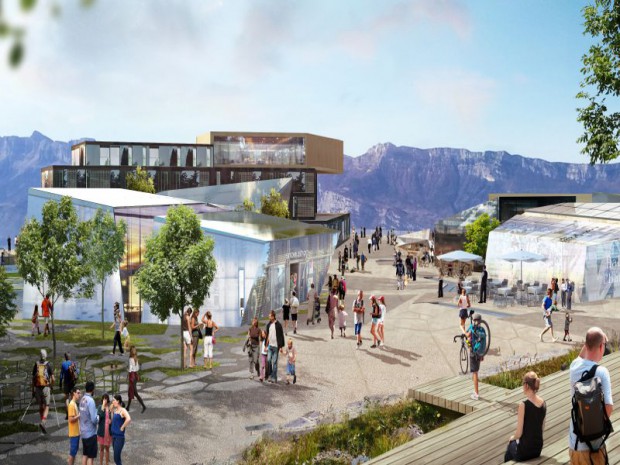 La station de ski alpine Chamrousse (Isère) dévoile au Mipim son projet de rénovation énergétique.