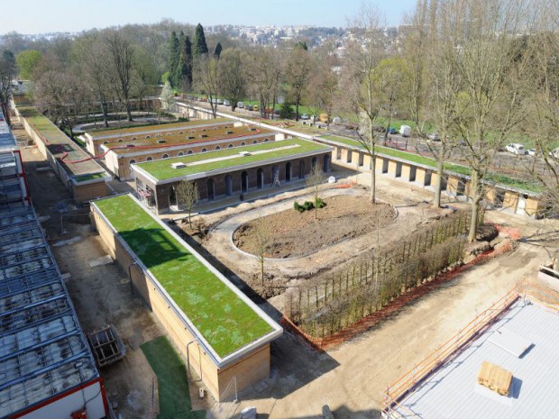 Rénovation de l'hippodrome de Longchamp réalisée par Bouygues Bâtiment Ouvrages Publics