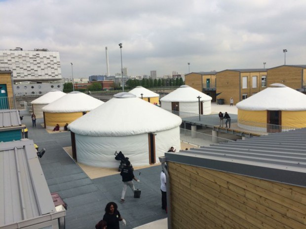 Visite le 13 avril 2017 du Centre d'hébergement d'urgence Paris-Ivry-sur-Seine