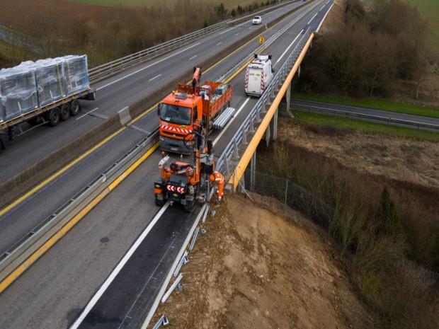 Plan de relance autoroutier : Sanef sur tous les fronts sur l'A29 entre Amiens et Saint-Quentin (Hauts-de-France)