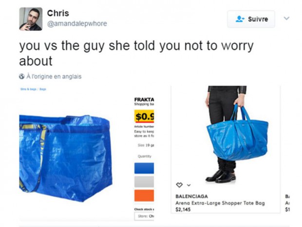 balenciaga sac ikea