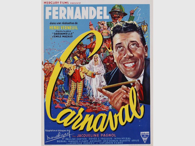 Affiche du film Carnaval d'Henri Verneuil 