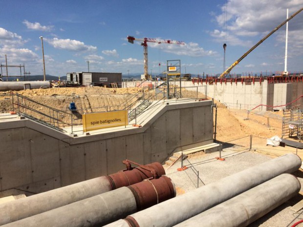 Réalisation des travaux de galeries pour la construction du Tokamak, Fusion For Energy (F4E) à Cadarache confiés au groupement Spie batignolles