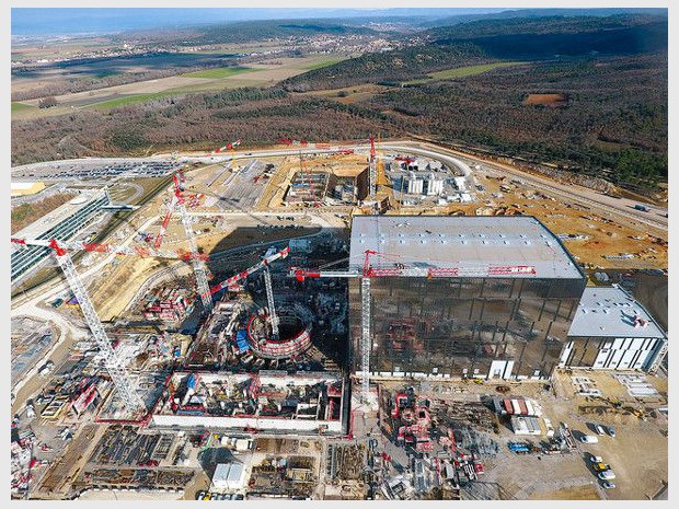 Réalisation des travaux de galeries pour la construction du Tokamak, Fusion For Energy (F4E) à Cadarache confiés au groupement Spie batignolles