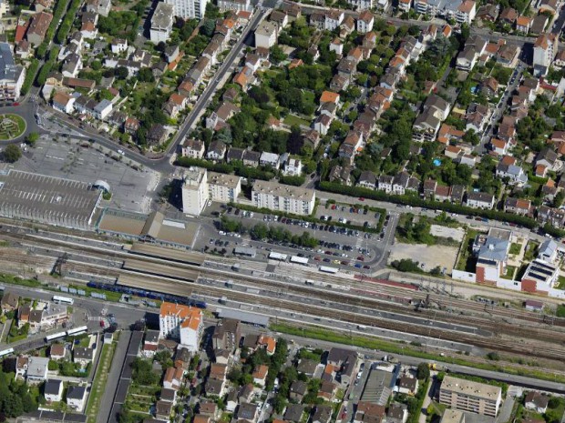 Les contours de la future gare du Grand Paris Express Bondy