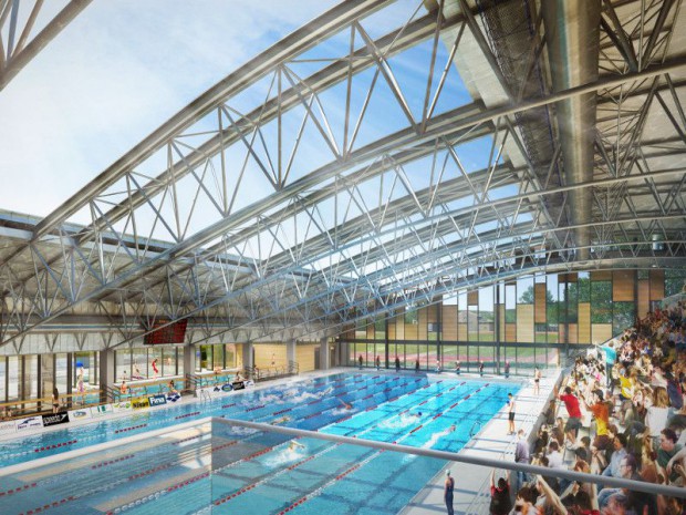 A Aix En Provence Une Piscine Prend Une Forme Olympique