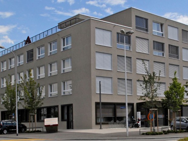 Découverte de l'éco-quartier suisse "Im Flügel" réalisé en 2015 dans le quartier de IM LENZ à Lenzbourg par Losinger Marazzi, filiale suisse de Bouygues Construction