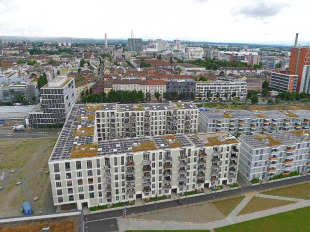 Réalisation du quartier durable Erlenmatt West de Bâle (Suisse)