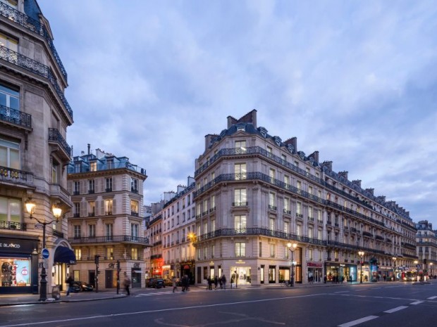 Restructuration complète et mise en conformité de l'immeuble situé 34 avenue de l'Opéra dans le 2ème arrondissement Paris par l'agence Axel Schoenert architectes