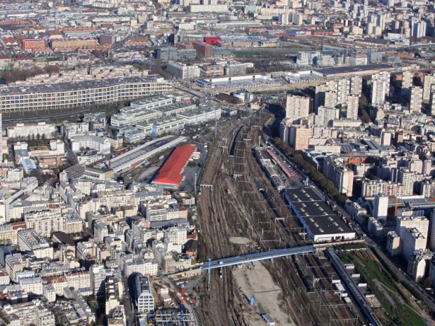 SNCF a inauguré, le 31 août 2017, dans le 19ème à Paris, le nouveau site d'urbanisme transitoire, l'Aérosol, avec son musée dédié au Street Art