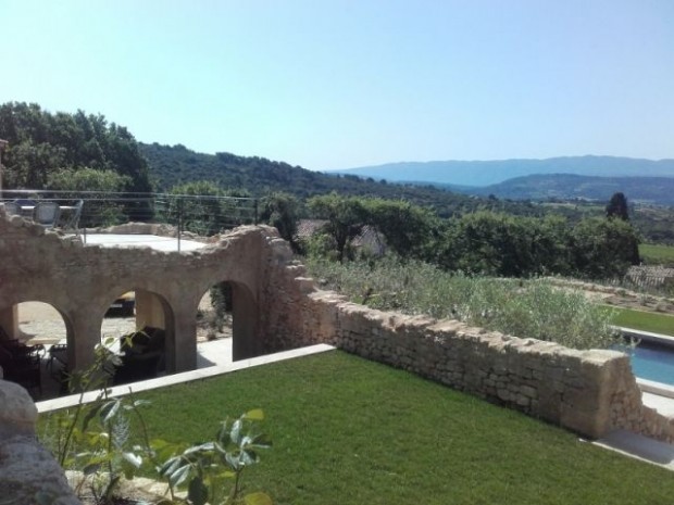 Une vue imprenable sur le Luberon